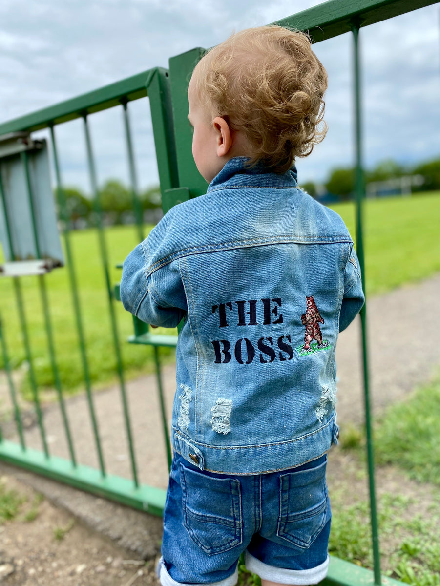 Next baby boy denim on sale jacket