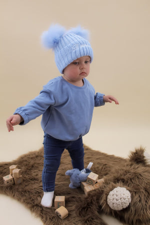 Blue Baby Elephant Soft Toy