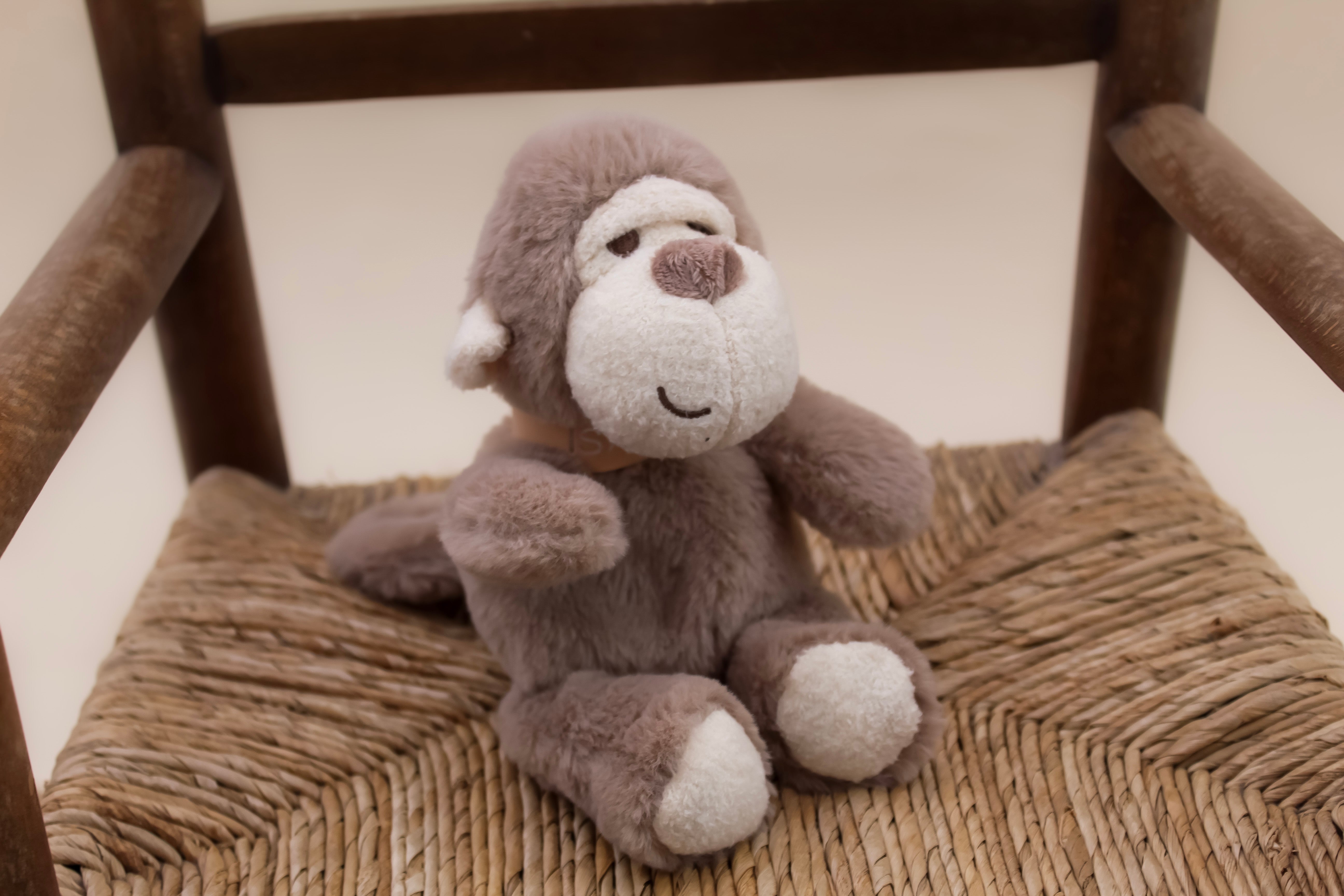 Personalised Brown Monkey Baby Soft Toy