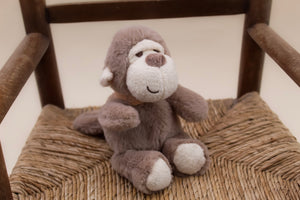 Personalised Brown Monkey Baby Soft Toy