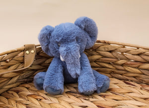 Blue Baby Elephant Soft Toy