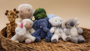 Grey & Cream Baby Koala Soft Toy