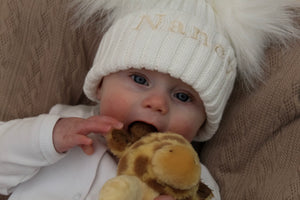 Soft Giraffe Wooden Ring Rattle