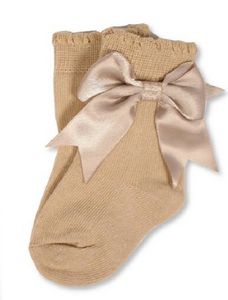Biscuit Baby Socks with Bow