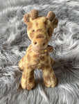 personalised baby giraffe soft toy