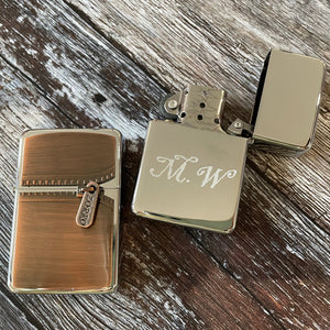 3d Copper Zip Lighter