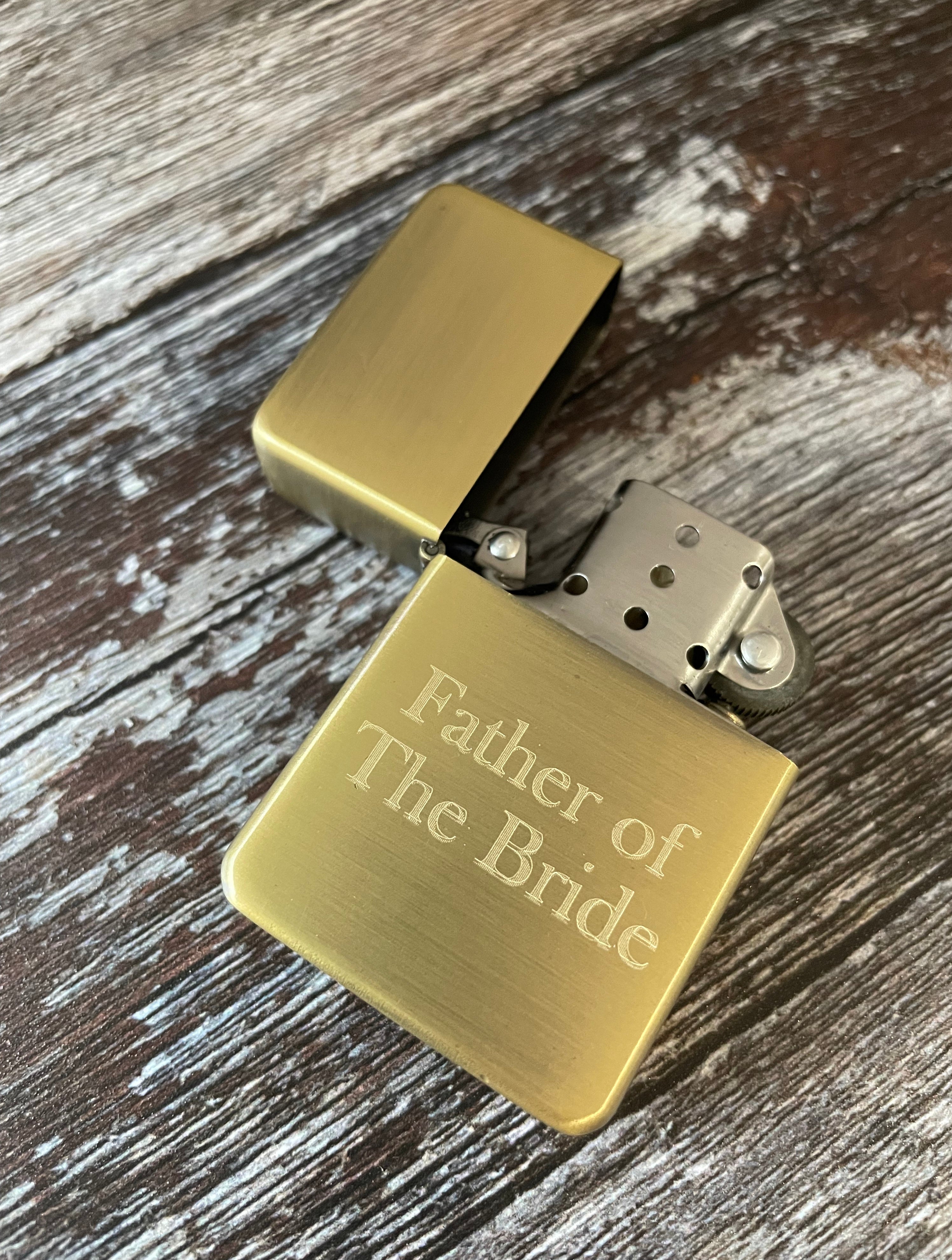 antique gold style lighter