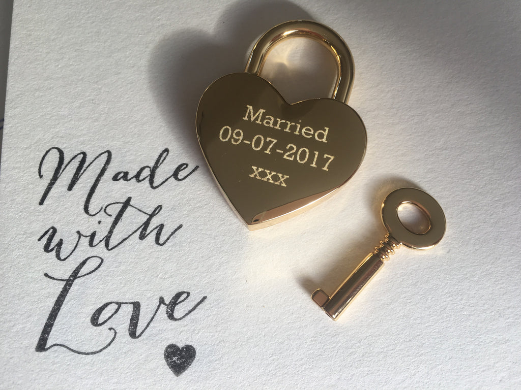 Married Couples Heart Lovelock