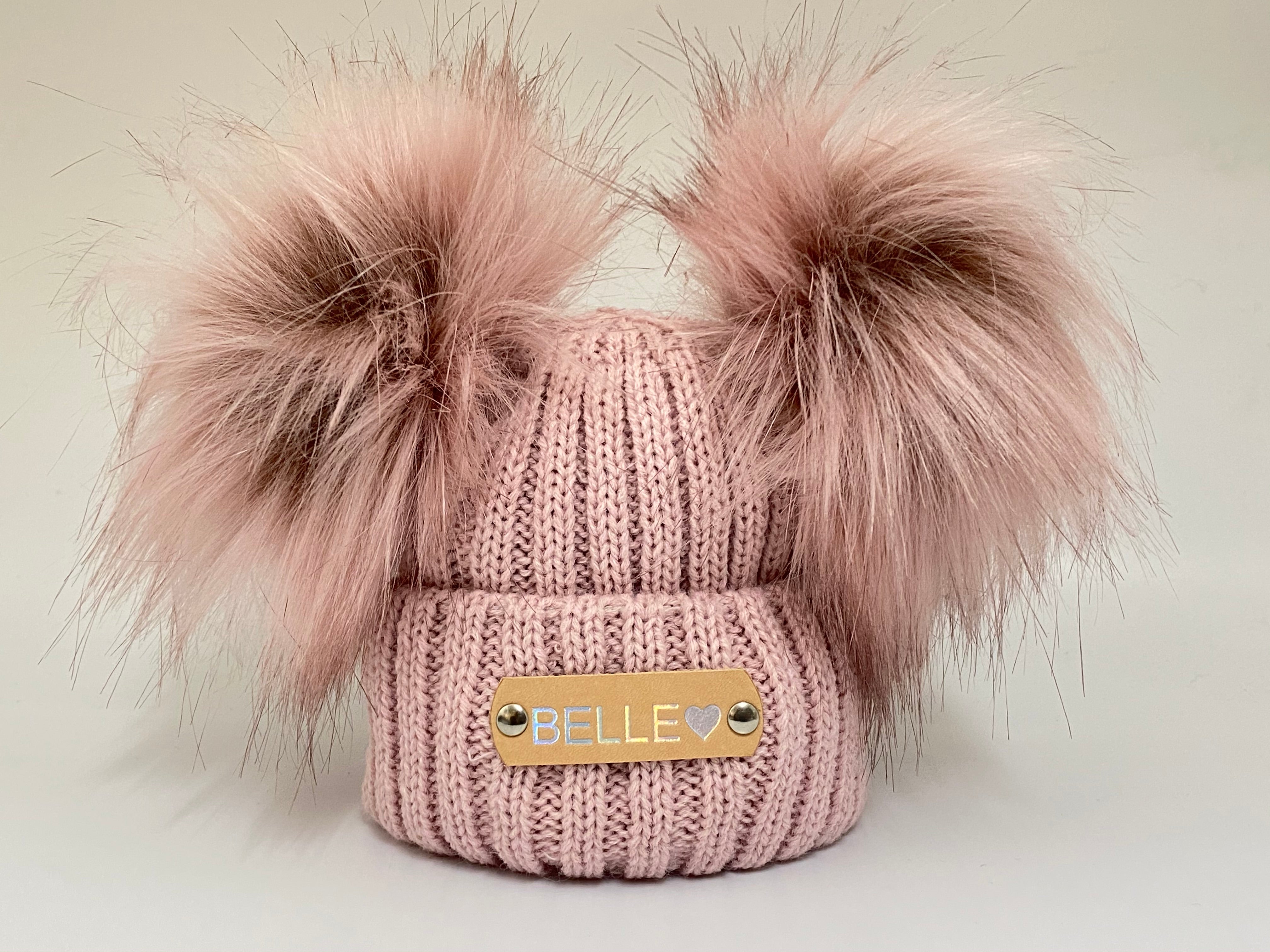 winter knitted girls hat