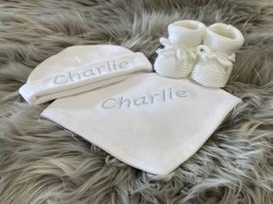 personalised new baby set