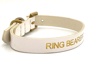 ring bearer dog collar