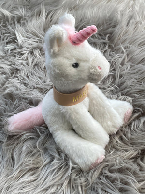 soft unicorn cuddly toy