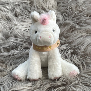 personalised unicorn soft Huggy toy