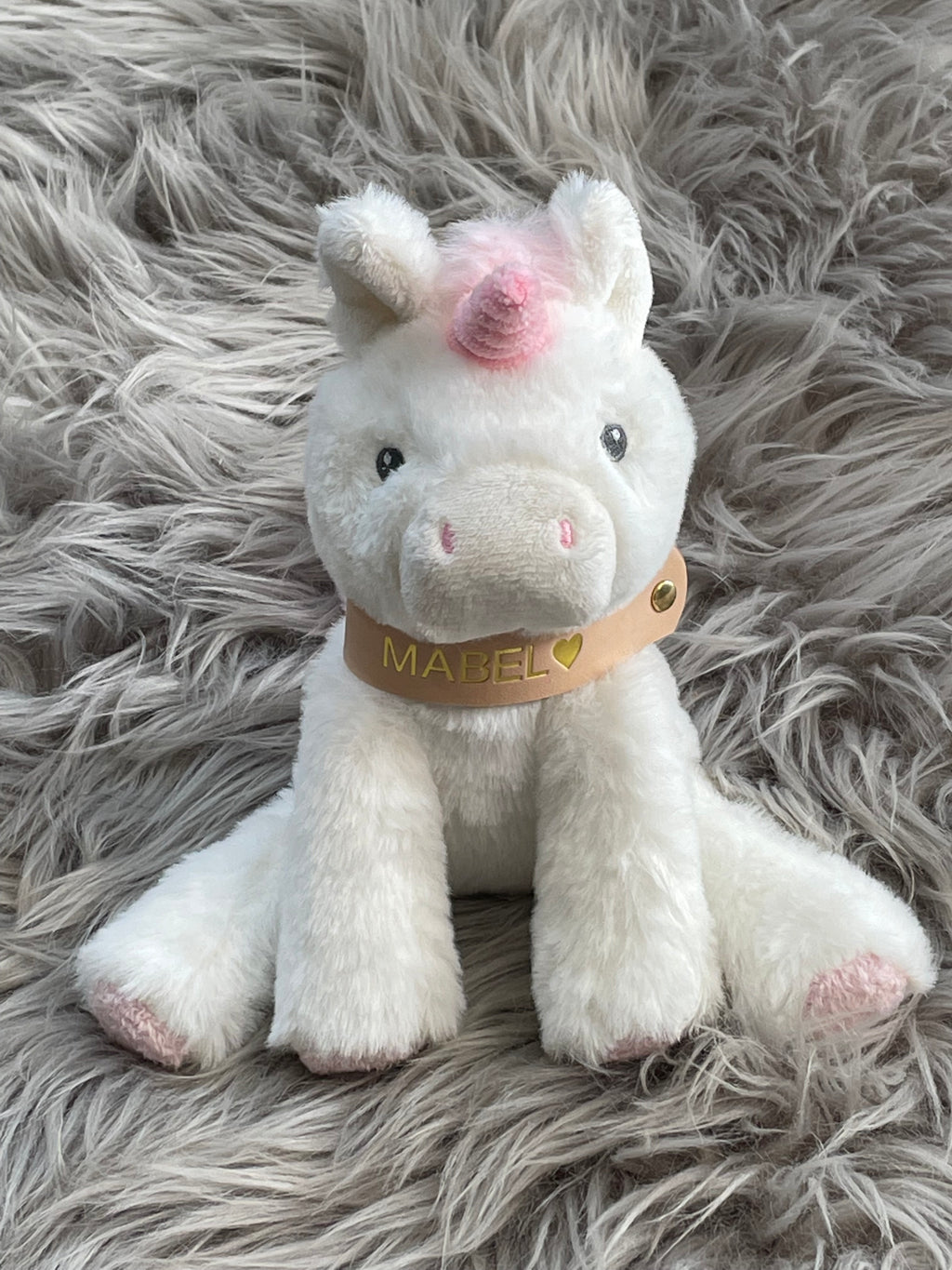 soft unicorn Huggy baby toy