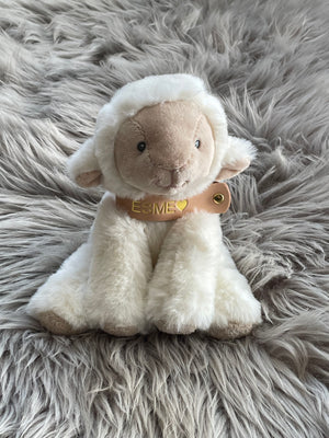 cute personalised lamb baby gift